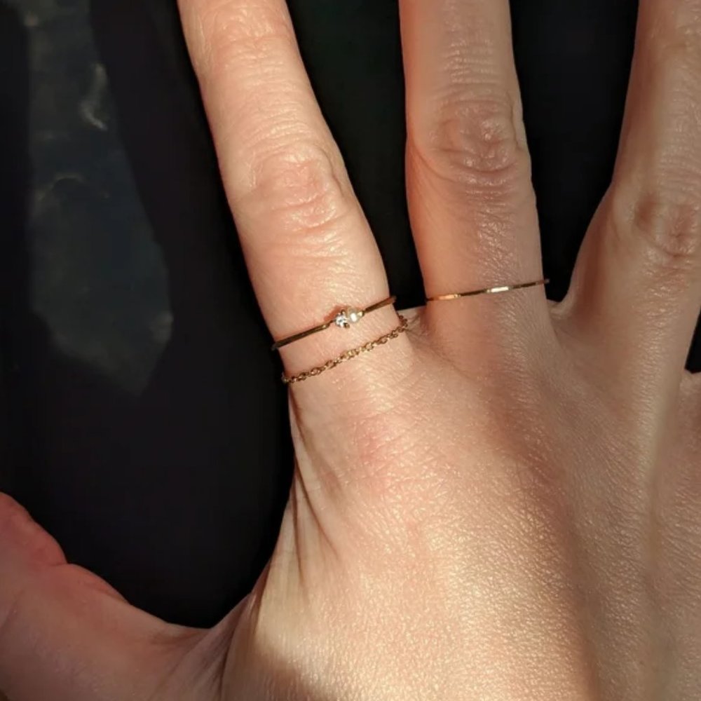 Catbird Sweet Nothing Ring size 8